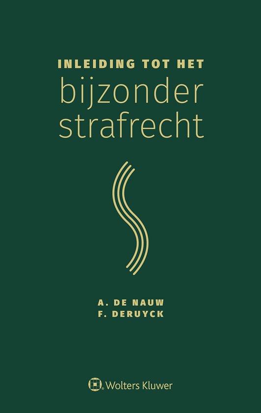 Inleiding tot het bijzonder strafrecht