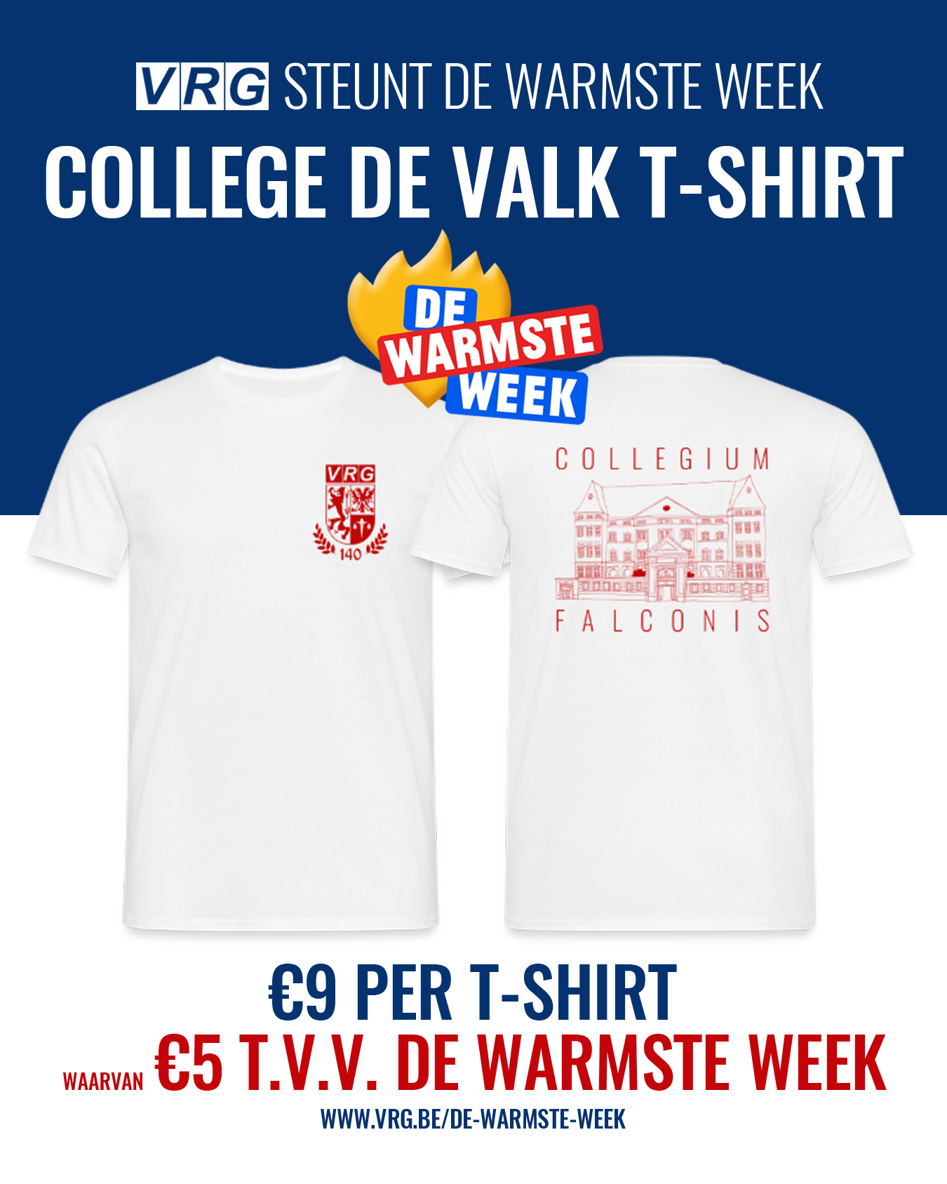 T-shirt De Warmste Week 2025
