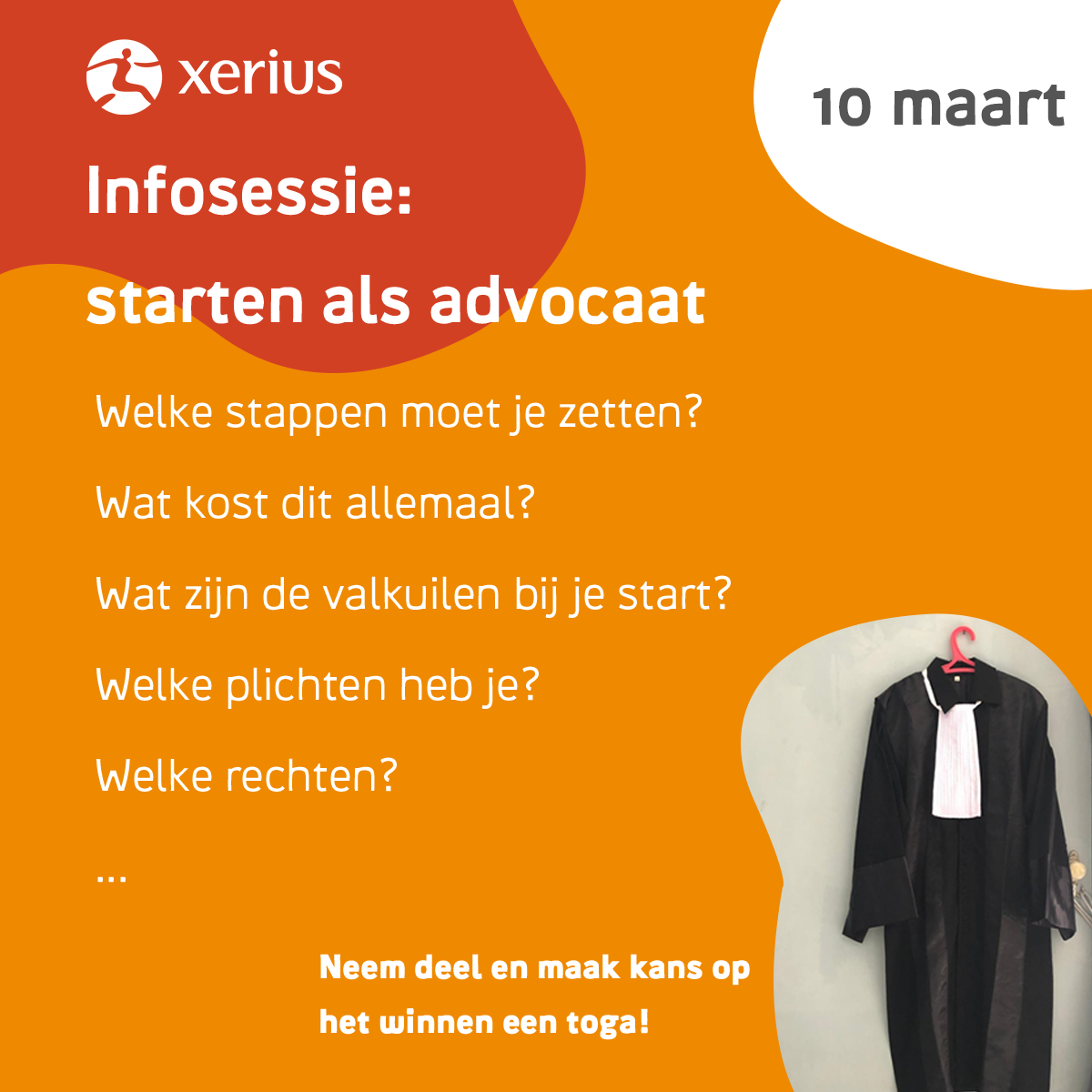 Xerius infosessie: starten als advocaat