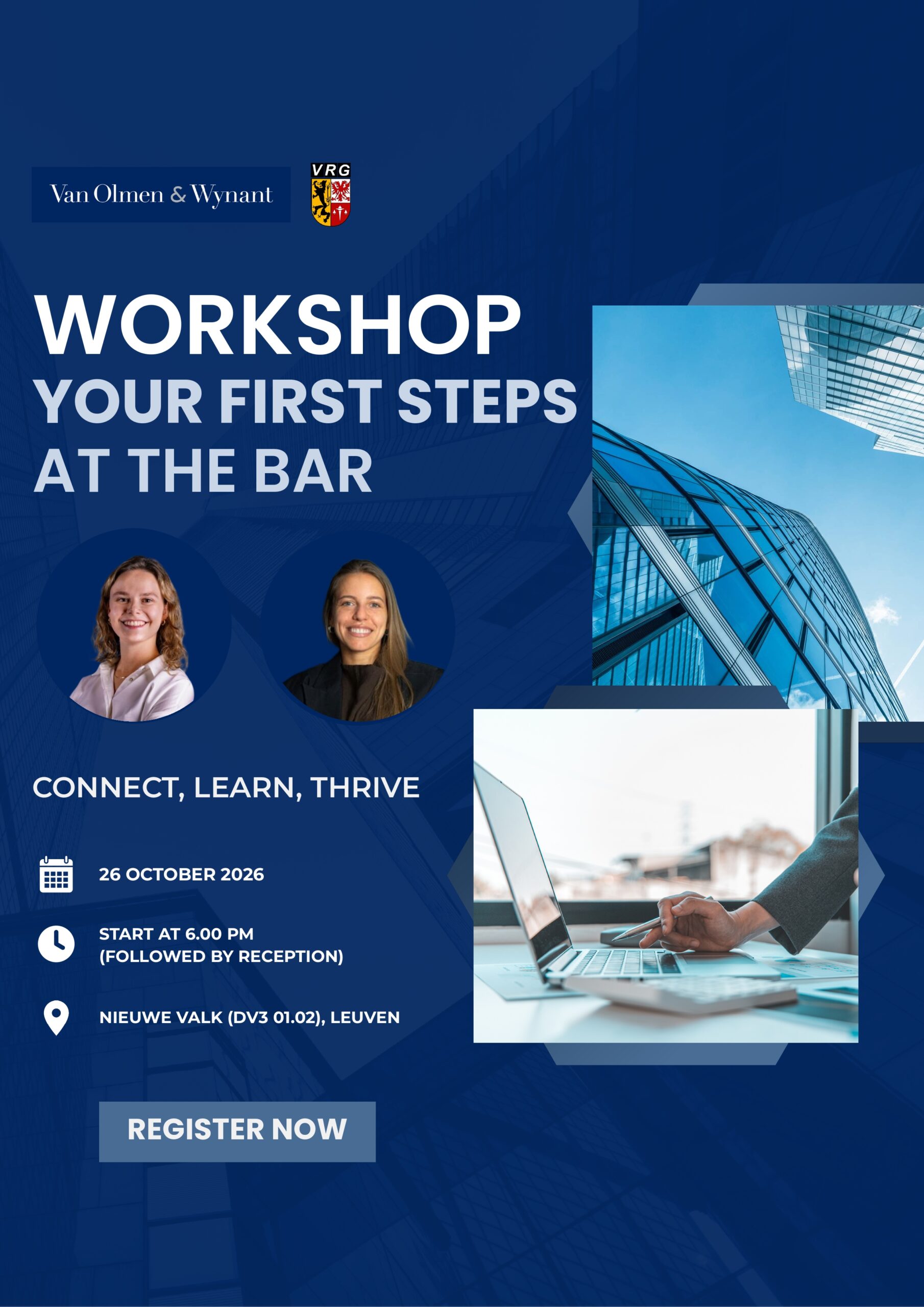 Workshop Van Olmen & Wynant – Your First Steps At The Bar